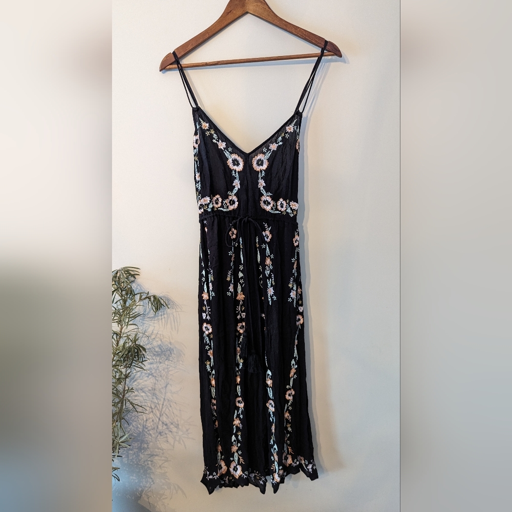 Free People embroidered dress